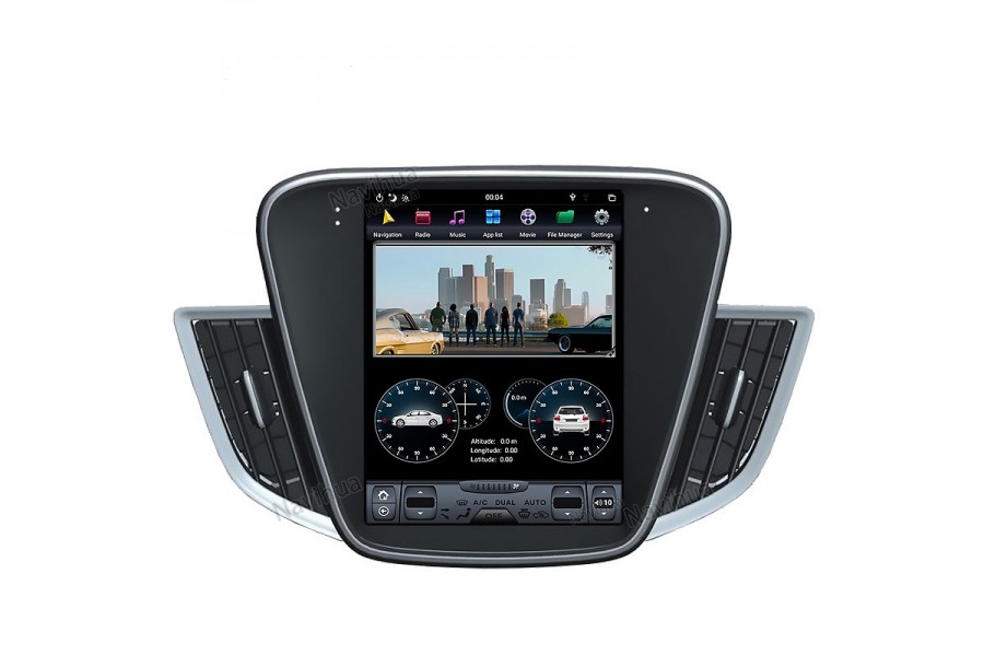 Chevrolet Cavalier 2016 Tesla style 10.4 inch Android Car DVD Player 