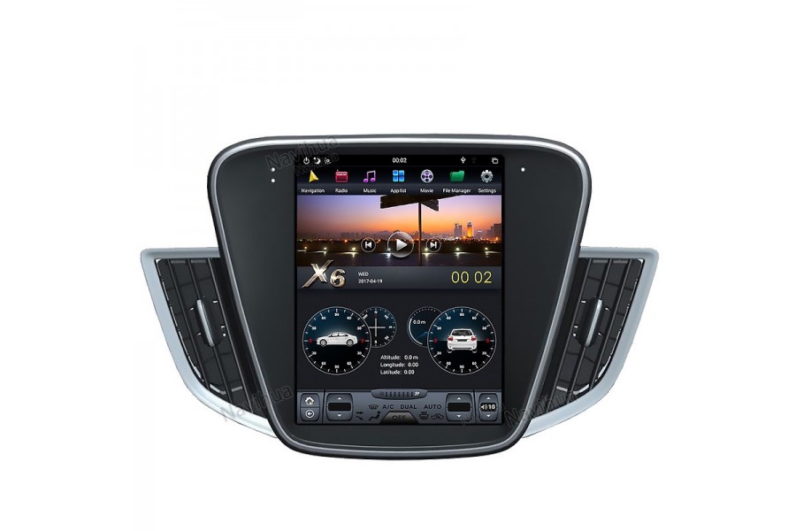Chevrolet Cavalier 2016 Tesla style 10.4 inch Android Car DVD Player 