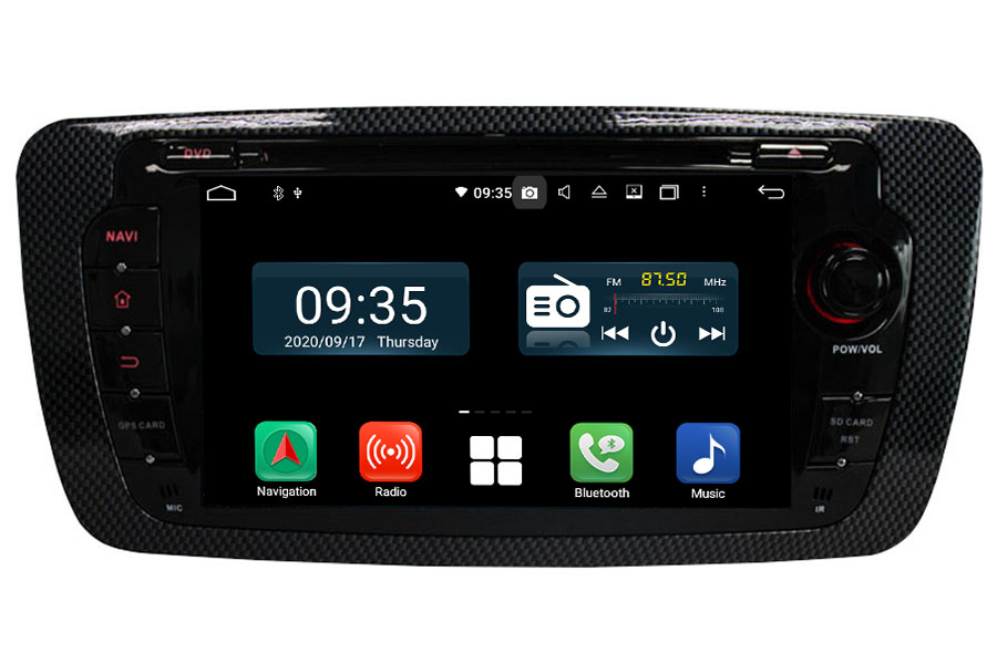 Seat Ibiza 2008-2013 Autoradio GPS Aftermarket Android Head Unit Navigation Car Stereo (Free Backup Camera)