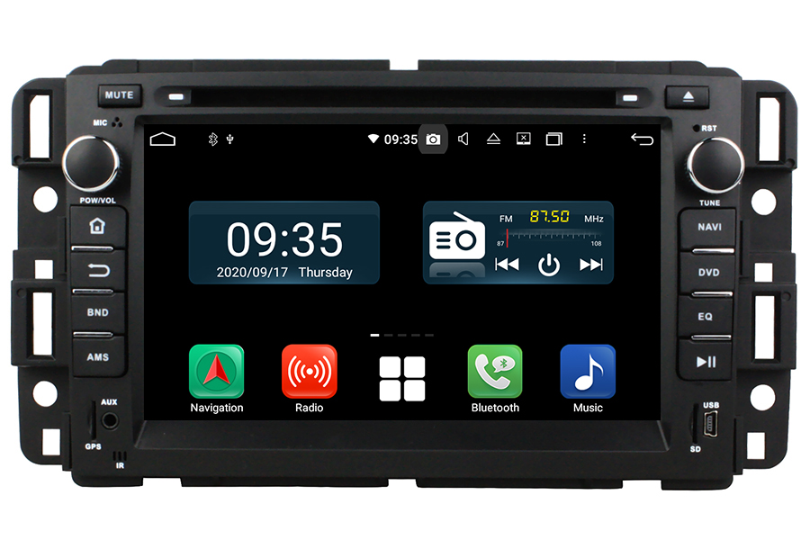 Saturn Outlook/Vue 2008-2012 radio upgrade Aftermarket Android Head Unit Navigation Car Stereo (Free Backup Camera)