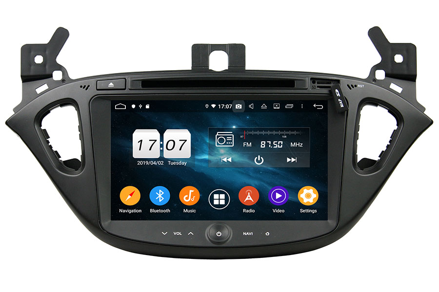 Opel Corsa 2015-2016 Autoradio GPS Aftermarket Android Head Unit Navigation Car Stereo (Free Backup Camera)
