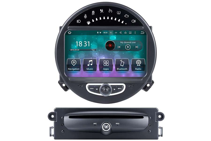 MINI Cooper 2006-2015 radio upgrade GPS Aftermarket Android Head Unit Navigation Car Stereo (free rear view camera)