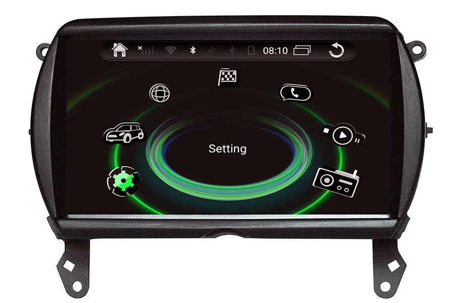 MINI Cooper 2014-2017 Autoradio GPS Aftermarket Android Head Unit Navigation Car Stereo (Free Backup Camera)