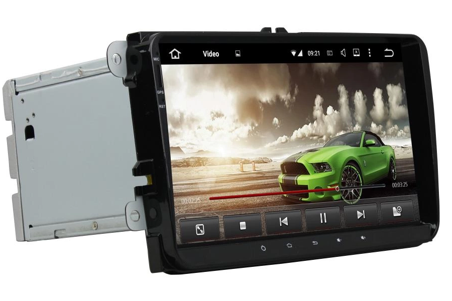 VW Skoda Seat  radio upgrade aftermarket Android Head Unit Navigation Car Stereo (Free Backup Camera)