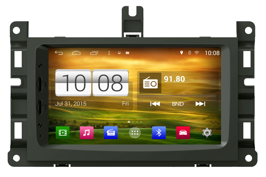 Jeep Grand Cherokee 2014-2016 Autoradio GPS Aftermarket Android Head Unit Navigation Car Stereo (Free Backup Camera)