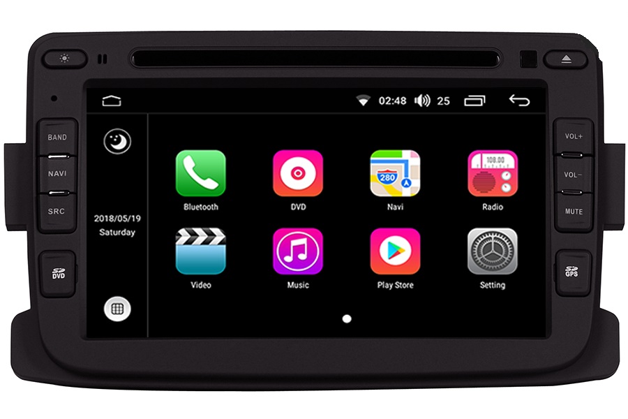 Renault Duster/Sandero 2010-2013 Autoradio GPS Aftermarket Android Head Unit Navigation Car Stereo Carplay dab (Free Backup Camera)